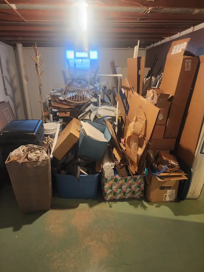 Roll-off dumpster container at job site for Concrete Dumpster Rental in Rio Bravo